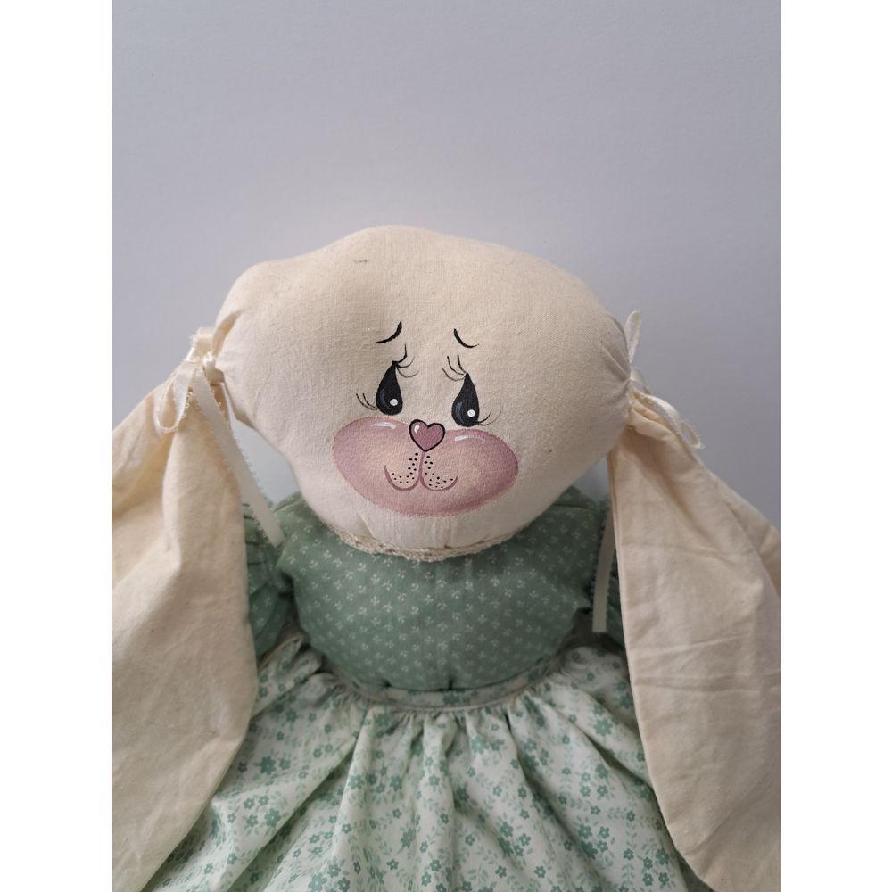 20" Country Bunny Rabbit Craft Doll - Picture 2 of 6